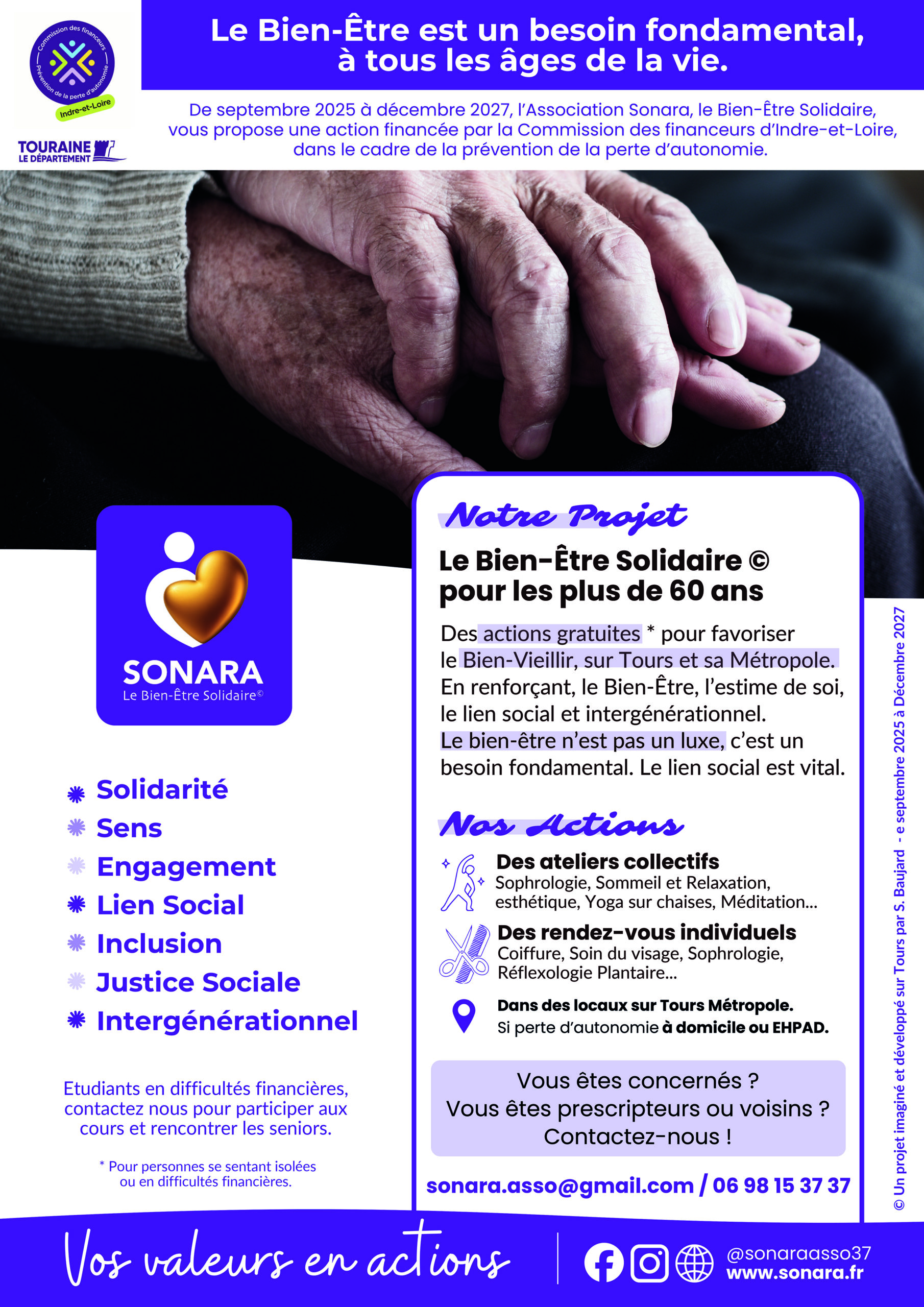 You are currently viewing Le Bien-Être est un besoin fondamental, à tous les âges de la vie.